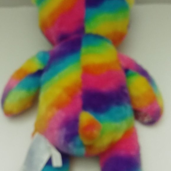 Build a Bear Rainbow Kitty Cat 15" Plush Stuffed - Picture 6 of 7
